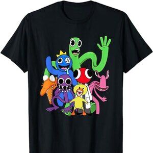 Cute Friends Rainbow Friends Banban T-Shirt, Unisex Graphic Tee 96